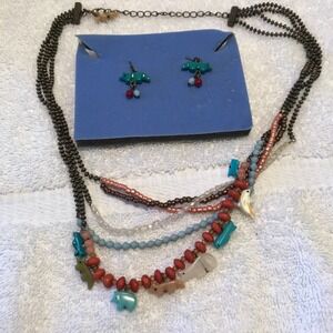 Avon Vintage 2003 MultiStrand Colorful Critters Giftset